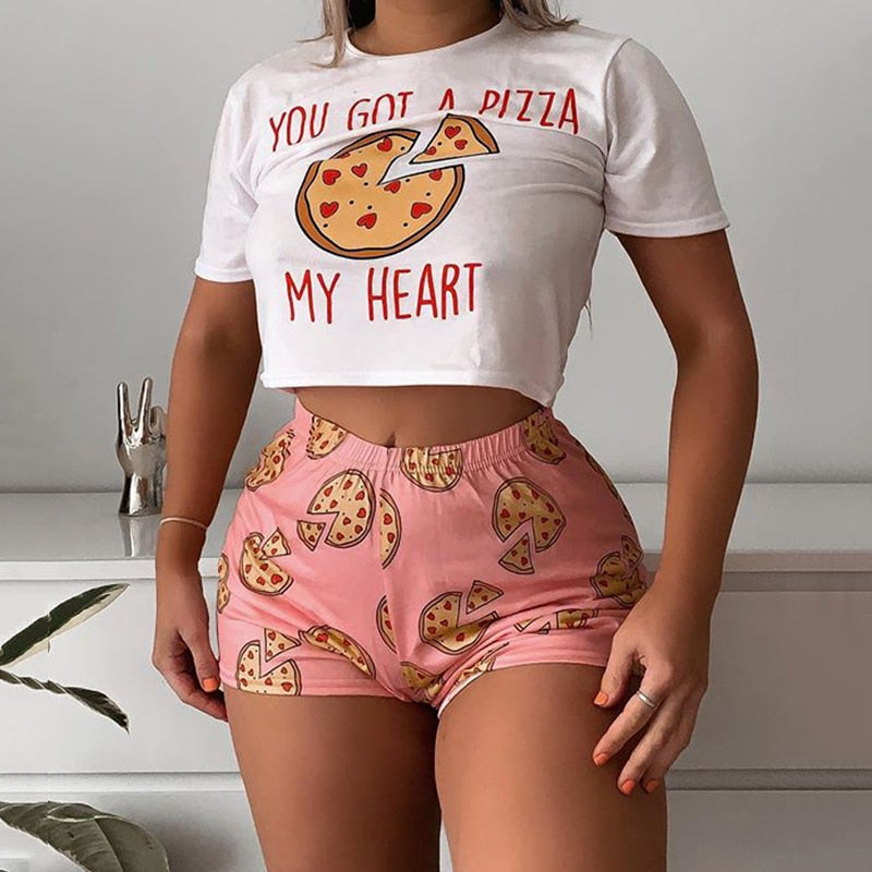 Pizza My Heart Lounge Wear